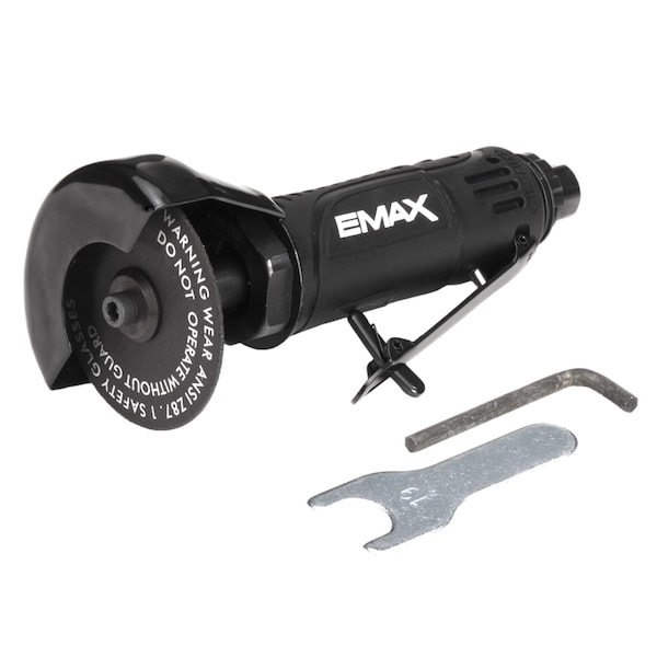 Emax Air Cut Off Tool, Industrial High Speed, 3 In., 6CFM - EATC030S1P