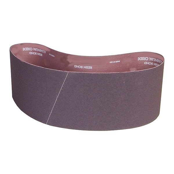 Norton Abrasives Sanding Belt, Recubierto, Óxido de Aluminio, 36 Granos, Extra Grueso, R228 Metalite - 78072722590