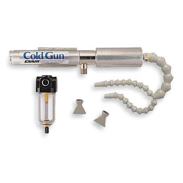 Exair Cold Gun, 2 Hose, 2000 BtuH, 30 CFM, 82 dBA - 5330