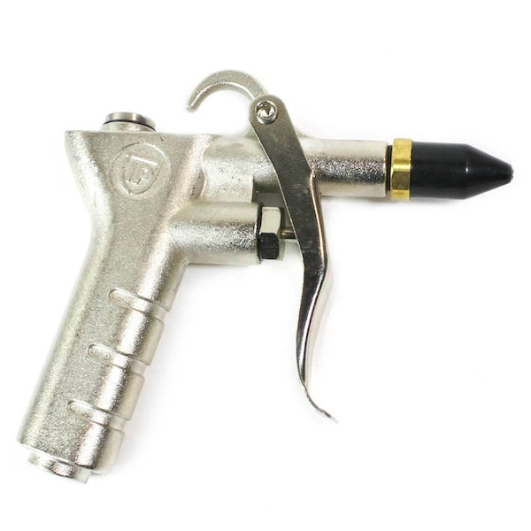 Interstate Pneumatics Air Blow Gun Pistol Grip with Rubber Tip - B303