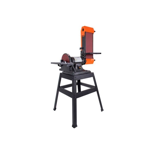 C.H. Hanson Palmgren 9681093 Máquina de Banda y Disco con Soporte, 9.0/4.5 Amperios, tamaño de banda de 6" x 48", diámetro de disco de 9" - 9681093