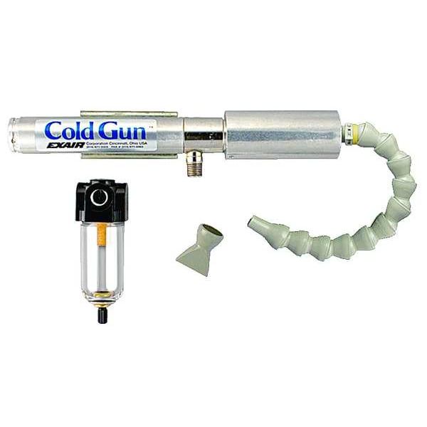 Exair Cold Gun, 1 Hose, 1000 BtuH, 15 CFM, 70 dBA - 5215