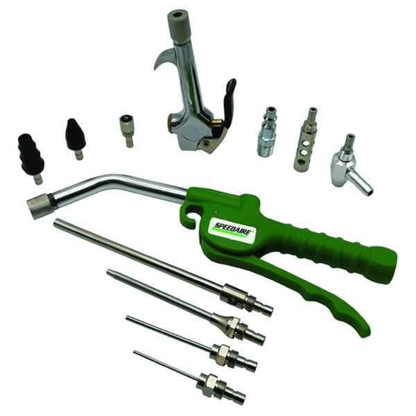 Speedaire Pistol Grip Air Gun Kit, 1" Extension - 52CF84