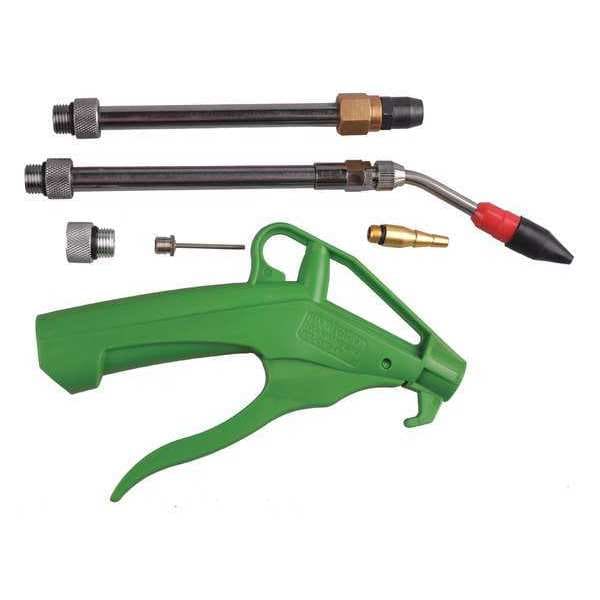 Speedaire Pistol Grip Air Gun Kit, 8" Extension - 52KD66