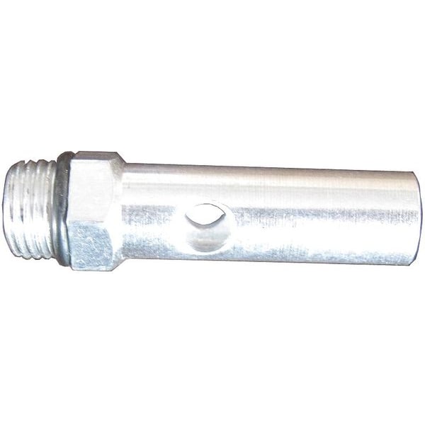 Speedaire Air Gun Nozzle, 2 In L, 1/2-20 UNF, Silver - 22YK63