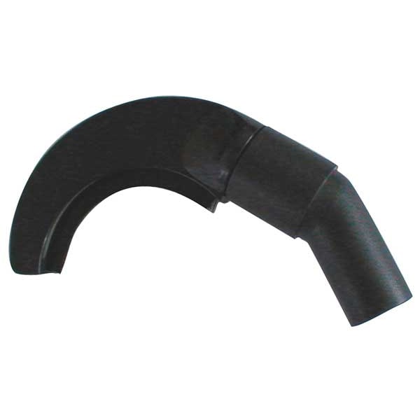 Guardair Curved Cleaning Tool, 4 In. L, Black - 14VA03