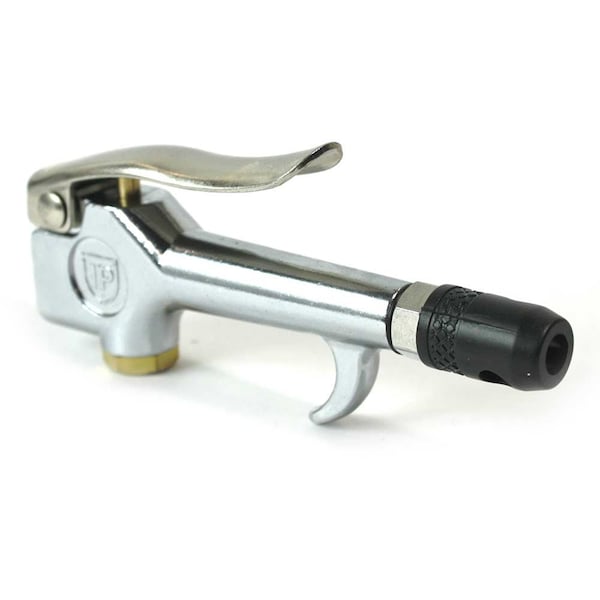 Interstate Pneumatics Standard Thumb Lever Safety Blowgun - with OSHA Approved Rubber Safety Tip, PK 25 - B302S-25K