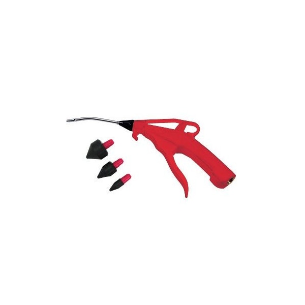 Atd Tools ATD 4-inch Pistol-Grip Air Blow Gun with Rubber Tips - 8737