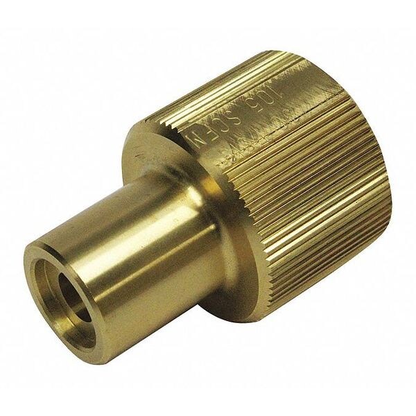 Guardair Air Gun Nozzle, 2-5/16in.L, Brass, 105 scfm - ASU4105NZ