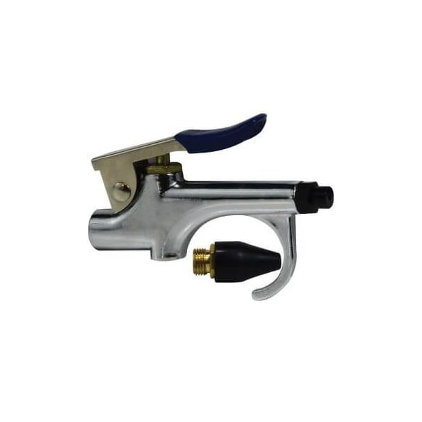 Midland Industries Blow Gun, Compact, Tool Only, 90 to 120 psi Working, 14 FPT, Zinc Alloy - 320053