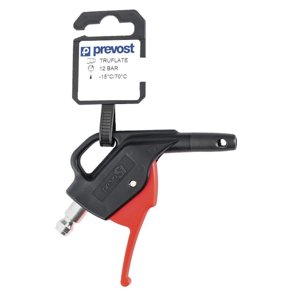 Prevost Automotive Composite OSHA Nozzle prevoS1 Blow Gun - Retail Package - UBG 06OSHP
