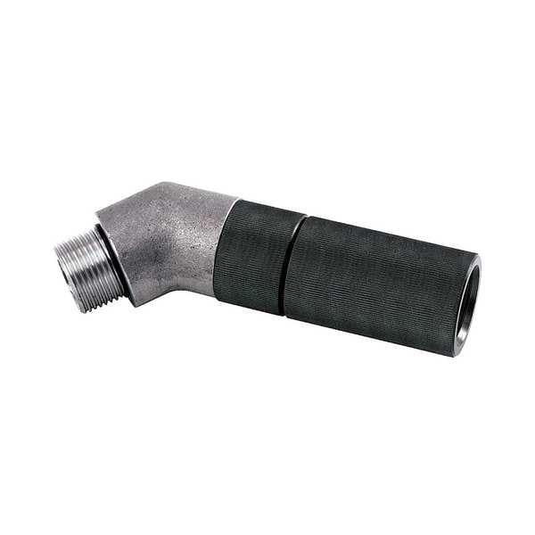 Airspade Angled Adapter, 6 In. L, Aluminum - HT119