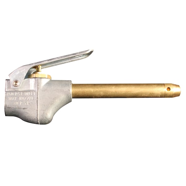 Milton Lever Style Blow Gun, OSHA Tip, 1/4" NPT, PK25 - 150BK