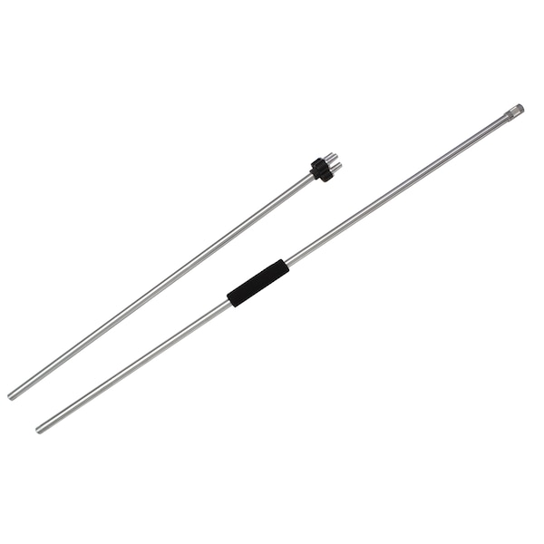 Coilhose Pneumatics 60" Extension with Multi-Jet Nozzle Display - EXT60MJ-DPB
