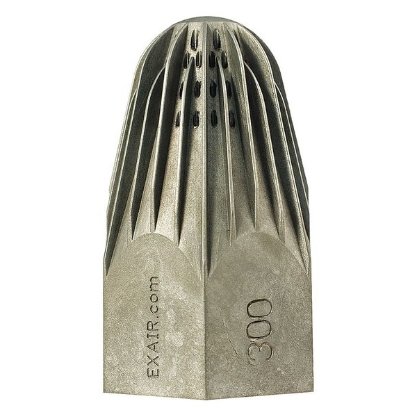 Exair Nozle, 3-5/8inL, 300scfm, 1-1/4in(F)NPT, Znc - 1118