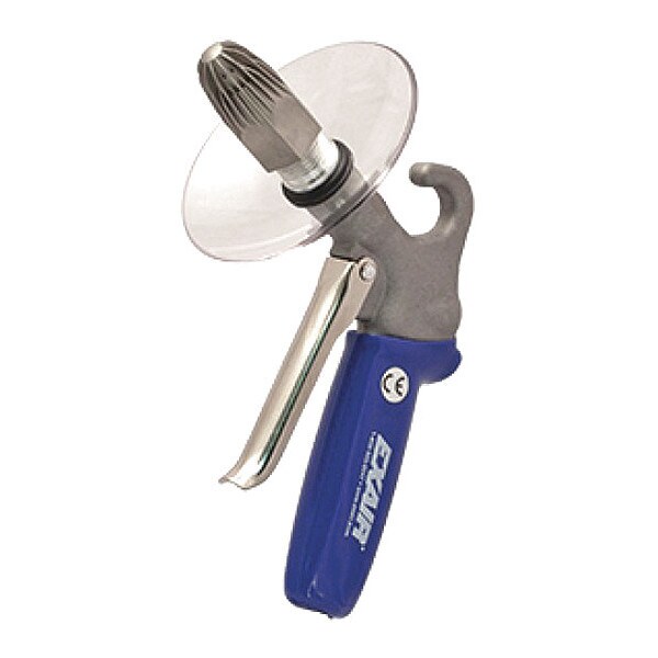Exair Safety Air Gun, 60 CFM, Chip Shield - 1260SS-CS