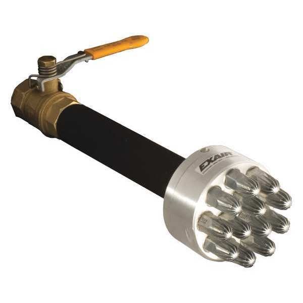 Exair Super Blast Air Gun, 6 ft Ext, 12 Nozzle - 1213-12-6