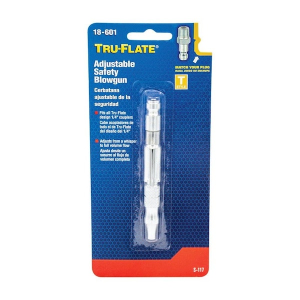 Tru-Flate Tru-Flate Steel Air Blow Gun Safety Lever 1/4 in. - 18601