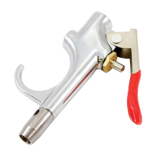 Totalturf Aluminum & Steel Stubby Lever-Type Air Blow Gun, 0.25 in. FNPT 150 PSI - TO1677850
