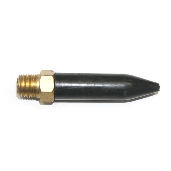 Interstate Pneumatics Straight Rubber Tip Blow Gun - Inflating Balloon, PK 100 - B232-100K