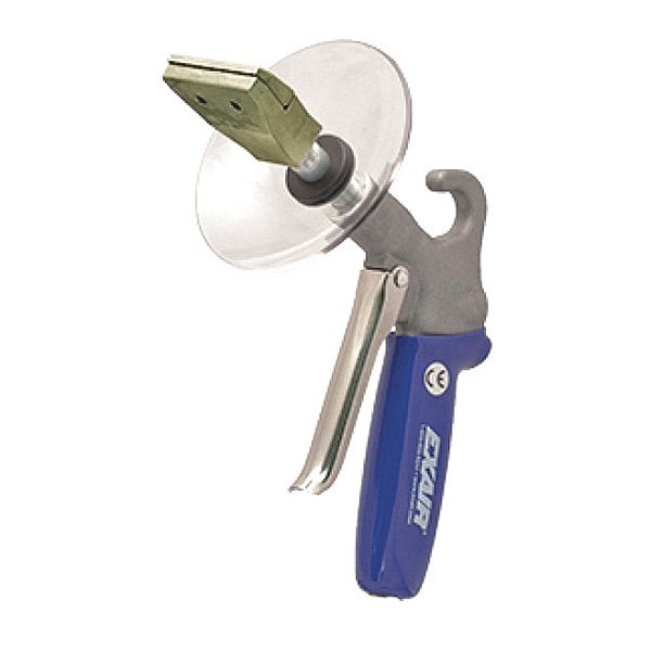 Exair Safety Air Gun, 37 CFM, Chip Shield, Body Material: Cast Aluminum - HP1230SS-CS