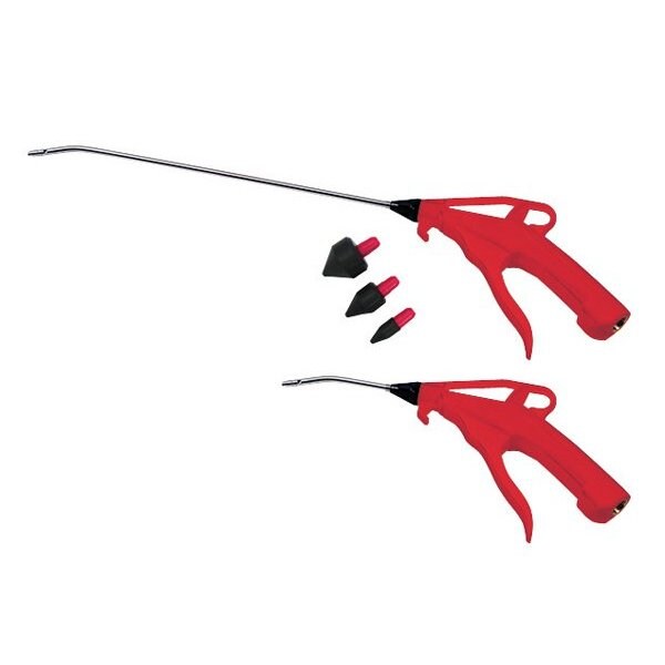 Atd Tools ATD 4-inch and 13-inch Pistol-Grip Air Blow Gun Set with Rubber Tips - 8738