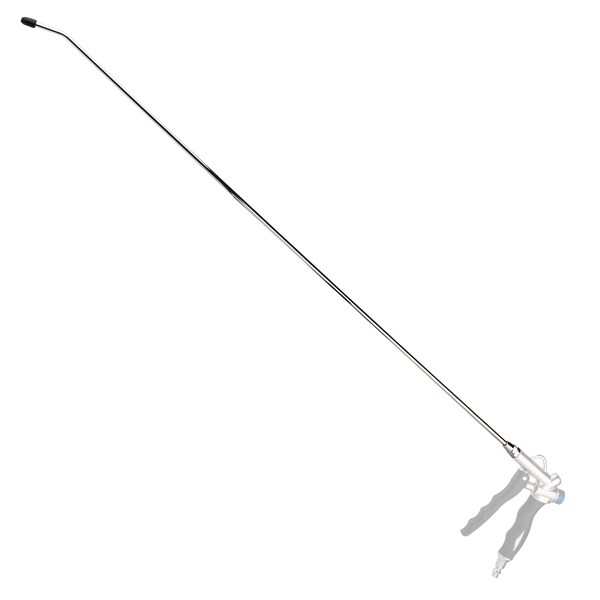 Capri Tools 29.5 in Angled Nozzle with Rubber Tip for Air Blow Gun - CP21089-L750R