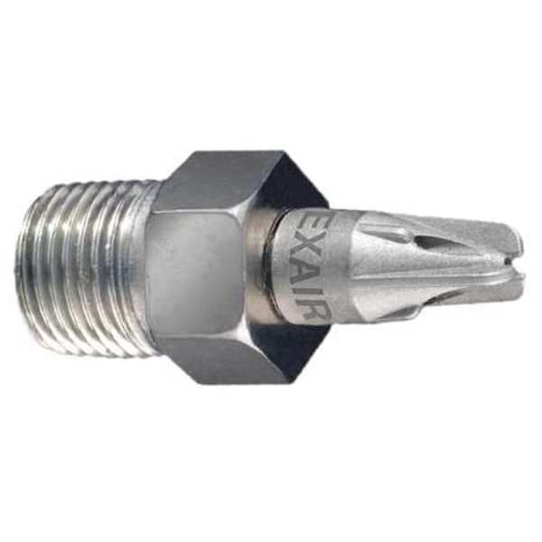 Exair Engineered Air NozzIe, .875In L - 1108-PEEK-NPT
