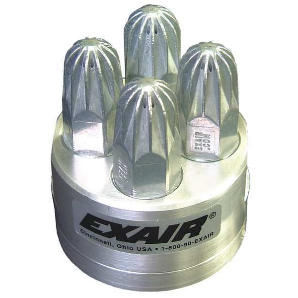 Exair Nozzle, 2-9/16inL, 56scfm, 3/8in(F)NPT, Znc - 1111-4