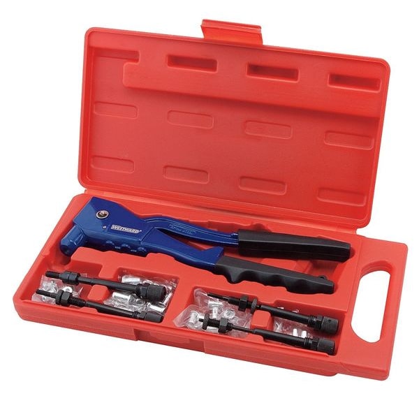 Zoro Select Nut Rivet Gun, Metric, M3, M4, M5, M6 - 5TUW4