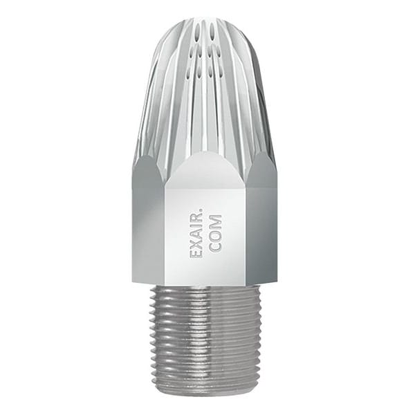 Exair Nozzle, 3-1/2inL, 91scfm, 3/4in(M)NPT, Znc - 1113