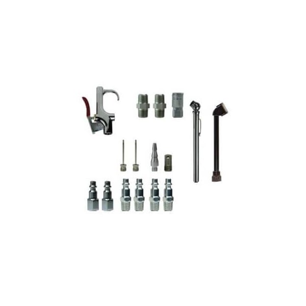 Midland Industries Air Accessory Set, 17Piece, Import DomesticImport - 87408