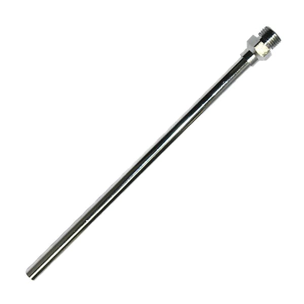 Interstate Pneumatics Standard 6 Inch Chrome Plated Brass Extension Tip for Blow Guns, PK 6 - BX6-D6