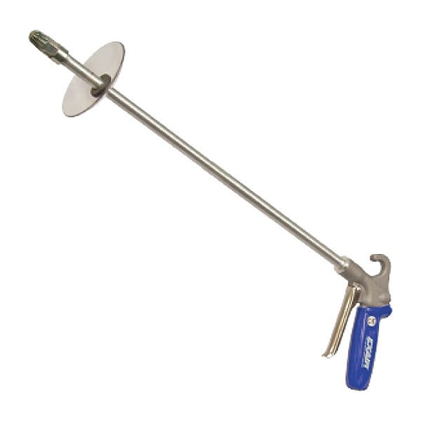 Exair Safety Air Gun, 14 CFM, 24" Ext, Shield, Air Gun Body Style: Ergonomic - 1210-24-CS