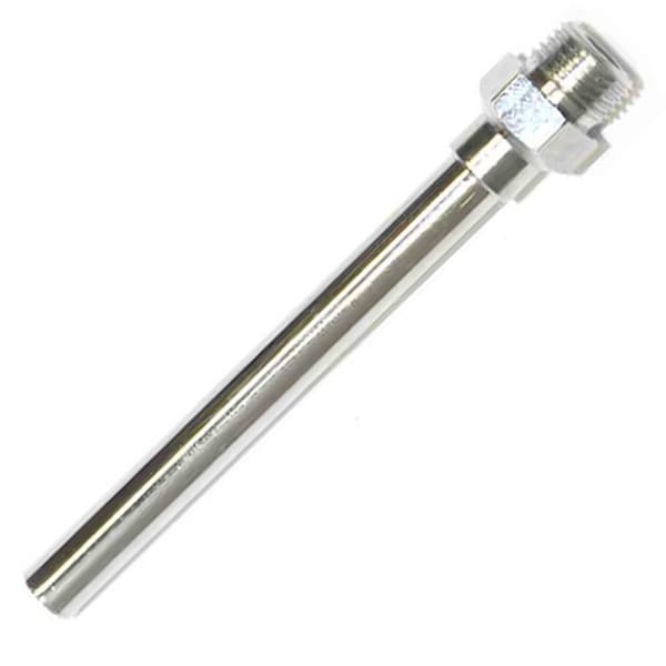 Interstate Pneumatics Standard 3 Inch Chrome Plated Brass Extension Tip For Air Blow Guns, PK 6 - BX3-D6