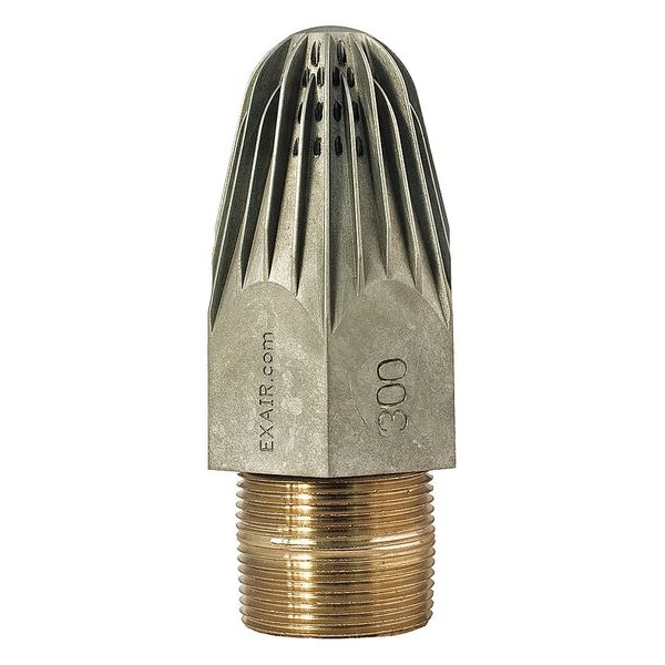 Exair Nozzle, 4-15/16inL, 300scfm, 1-1/4in(M)NPT - 1119