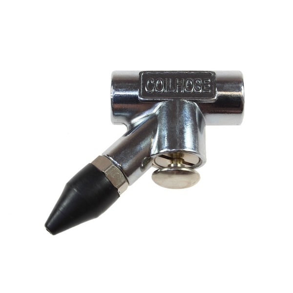 Coilhose Pneumatics IN-LINE BLOWGUN w/RUBBER TIP - AMA641-DL
