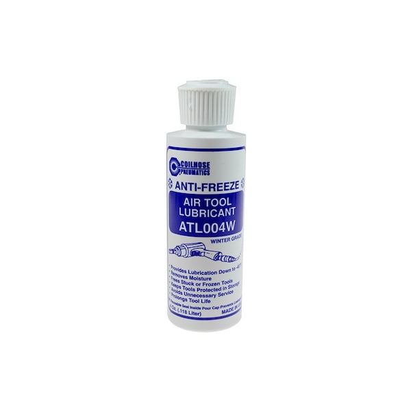 Coilhose Pneumatics Wintergrade -45 F Air Tool Lubricant 4oz. - ATL004W