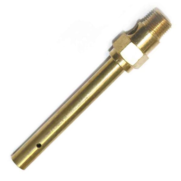 Interstate Pneumatics OSHA Compliant Standard 3 Inch Brass Safety Extension Tip For Air Blow Gun, PK 25 - BXS03-25K
