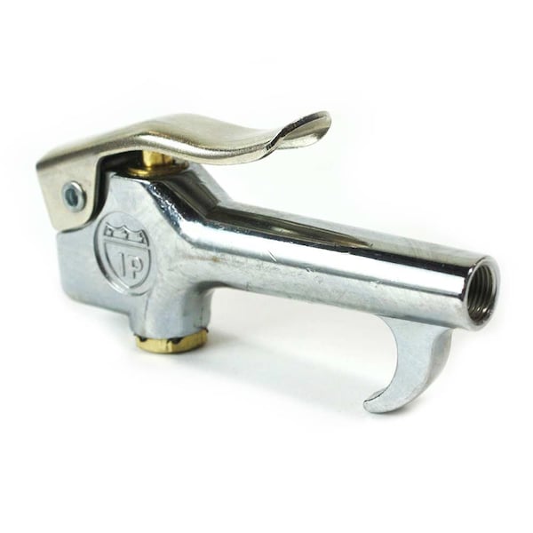 Interstate Pneumatics Standard Thumb Lever Air Blow Gun - w/o Tip, PK 6 - B300-D6