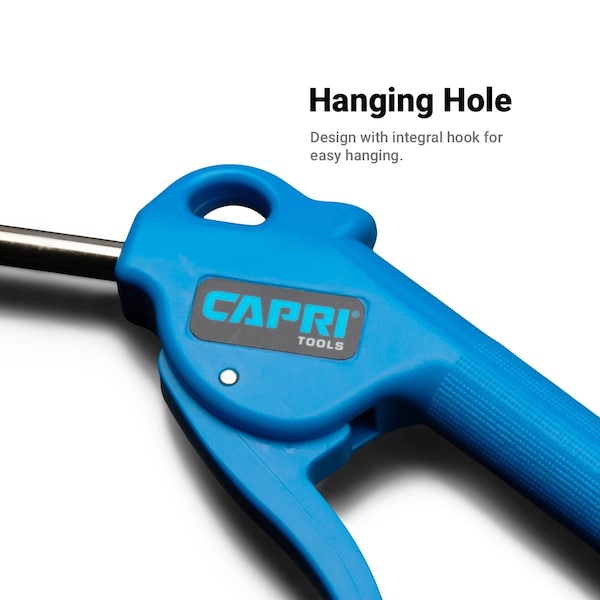 Capri Tools 12 Air Blow Gun W Rubber Tip, 2PK - CP21072-12-2PK