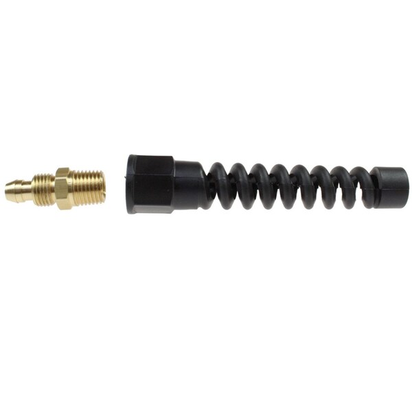 Coilhose Pneumatics Flexeel Strain Relief 1/4in ID x 1/4in MPT - PRM0404SR
