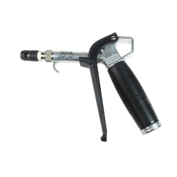 Coilhose Pneumatics TYPHOON BLOW GUN 1/4" W/SFTY RBR TIP - AMATYP-2500SRT