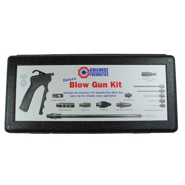 Coilhose Pneumatics Deluxe Blow Gun Kit - BG-KITC