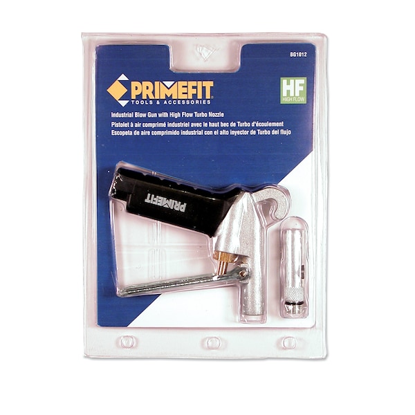 Primefit Blow Gun Kit w/ 4" Extensions OSHA - HFBG1001