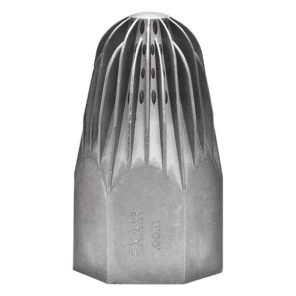 Exair Nozzle, 3inL, 135scfm, 1in(F)NPT, Znc - 1114