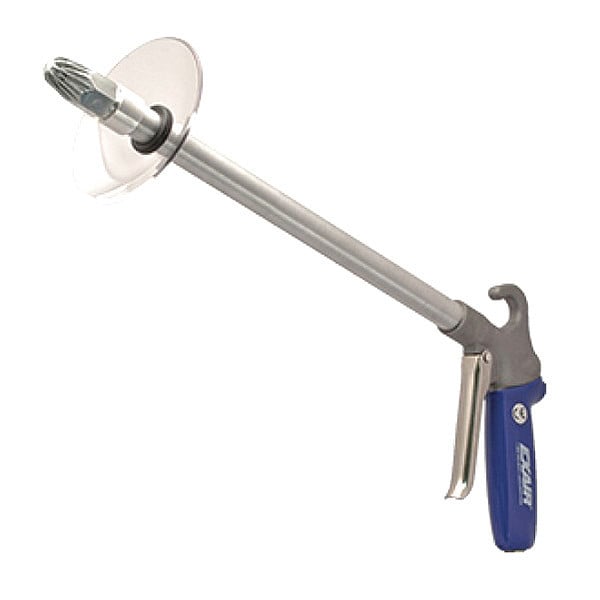 Exair Safety Air Gun, 35 CFM, 36" Ext, Shield, Application: Industrial - 1250-36-CS