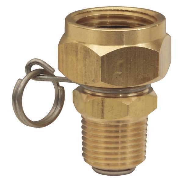 Dixon Swivel, 1/2"x GHT Spray Gun Connector BR - BMAS974