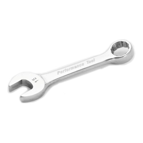 Herramienta de desempeño Llave combinada corta de 15 mm - Llave corta 1, W30615 - W30615