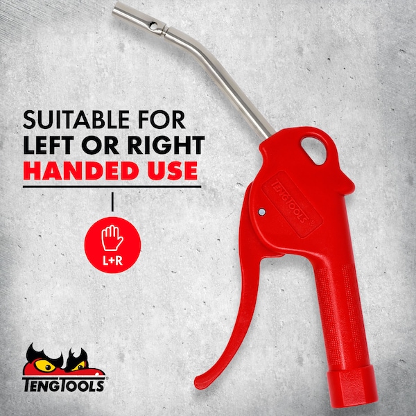 Teng Tools Pistol Grip Style Air Blow Gun w/3.94" Long Nozzle - ARB03